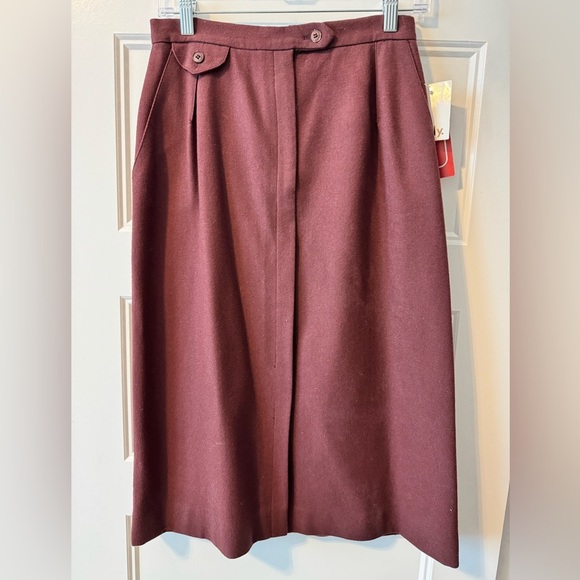 NWT Vintage JH Collectables Wool Blend Skirt Size 10 - Picture 1 of 7